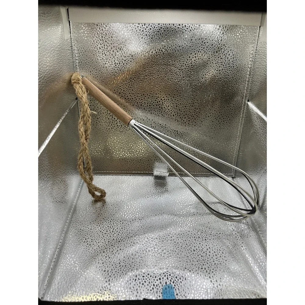 Handmade Wooden Hand Whisk With Rope‎ To Hang 14